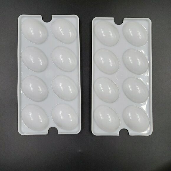 Vintage Tupperware Deviled Egg Keeper Serving Tray Carrier Container 723 - Picture 3 of 16